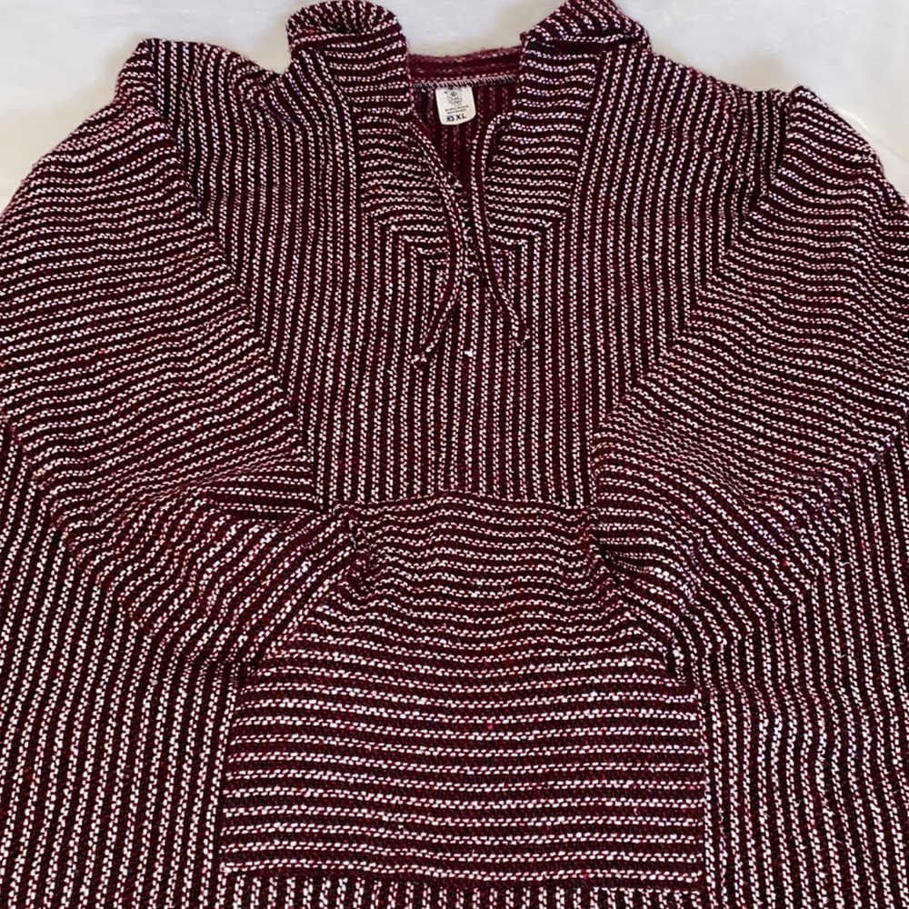 Zapatito Azul pullover Hoodie, Men’s size XL